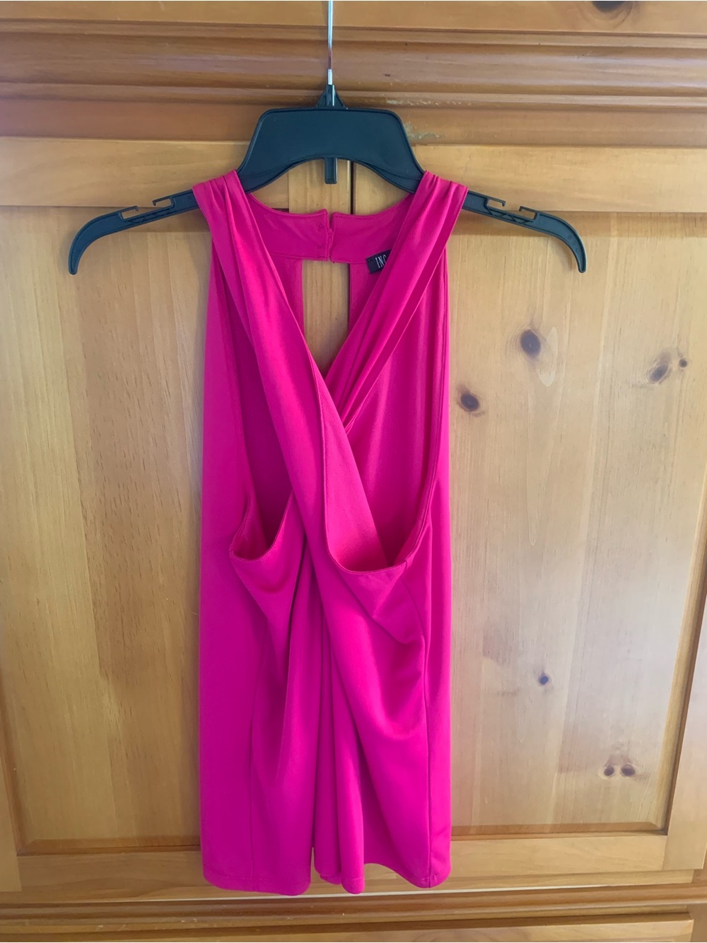 INC International Concepts Fuchsia Sleeveless Top